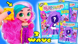Новые КУКЛЫ С ПРИЧЕСКАМИ HAIRDORABLES 3 Серия! Мультик LOL Families Surprise Dolls - Видео для детей