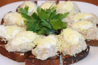 Форшмак из сельди. Очень вкусная закуска.
